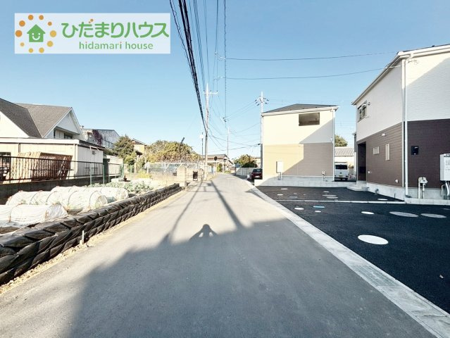 【前面道路含む現地写真】 | 我孫子市中峠第20　新築戸建　3号棟 | 閑静な住宅地です！
