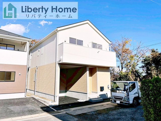 結城市結城第43　新築戸建　8号棟の外観|ご予約をいただければ、『平日の空いた時間』『周辺物件まとめて見たい』『1件だけ見たい』ももちろん可能です♪
お気軽にお問合せください♪