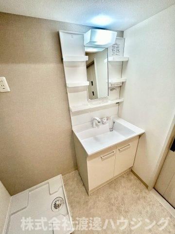 東洋マンションの洗面所