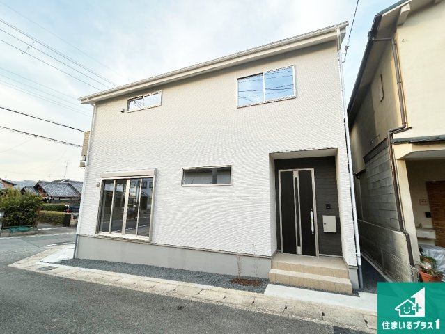 京都市伏見区醍醐柏森町　第1期　新築一戸建ての外観|安心の10年保証！外観を美しく保ち、雨水で汚れを落とします！気になることがありましたら、お気軽にお問い合わせください！