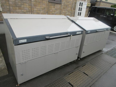 【その他共用部分】 | リビングタウン弘前C | ゴミ置き場