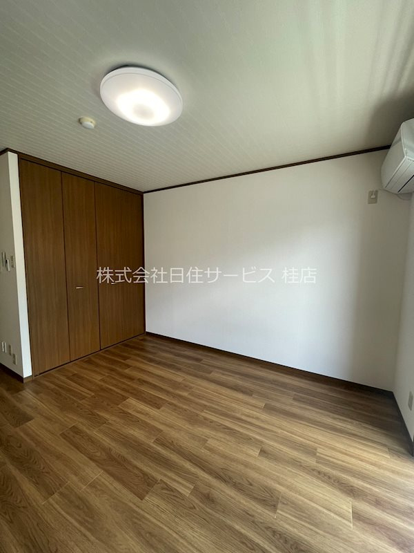 ジオコート桂の寝室