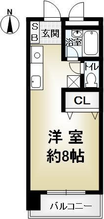 ジオコート桂の間取り
