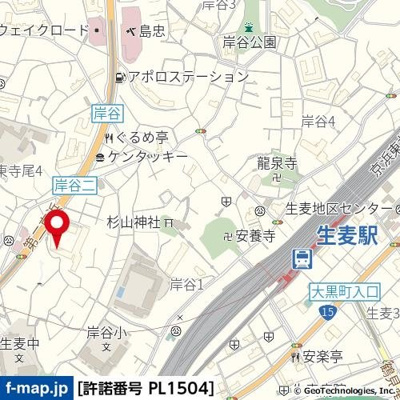 【地図】 | リーデンススクエア横浜鶴見