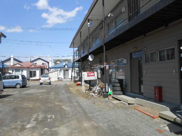 第一浅里ハイツの駐車場