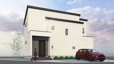 【外観パース】 | 浜松市浜名区上島 新築一戸建て | 外観パースです