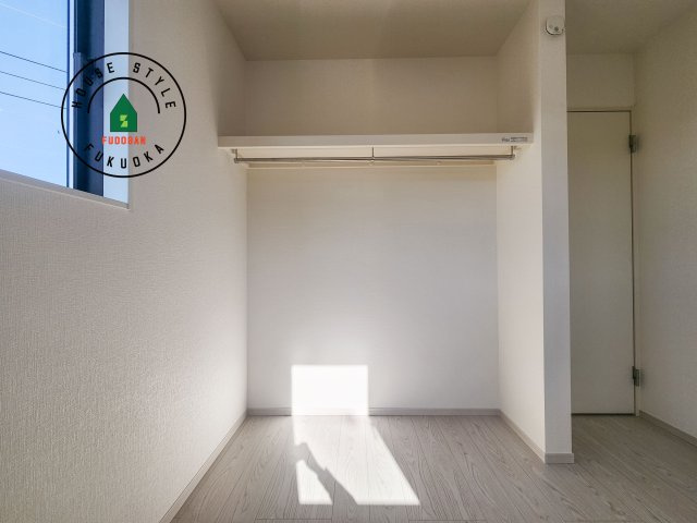 太宰府市朱雀2丁目第1-2棟（1号棟）の収納|大きなスペースがあり、収納には困りません。