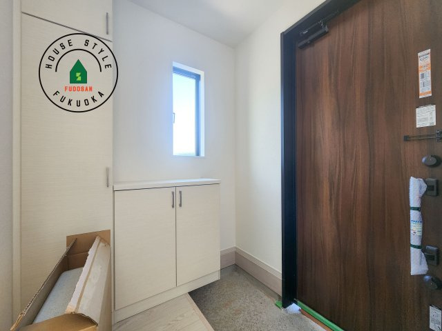 太宰府市朱雀2丁目第1-2棟（1号棟）の防犯設備|二重ロックでしっかり防犯対策ができます。