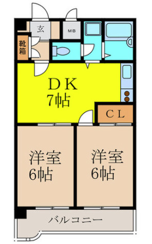 CAPITOL1996の間取り