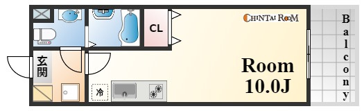 アプリーレ神戸元町の間取り