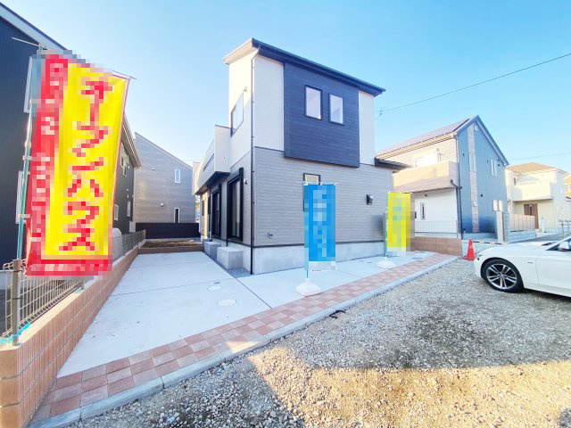 祝：成約済み　八王子市　楢原町　新築戸建ての前面道路含む現地写真|～仲介手数料無料☆八王子ひなた不動産～　八王子市楢原町　新築戸建て