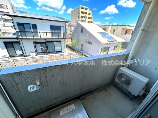 芦屋精道町アネックスのバルコニー