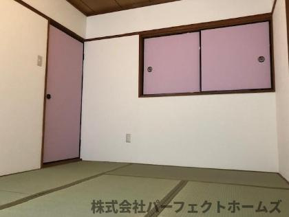 松丘町OC一戸建の和室|きれいな和室です