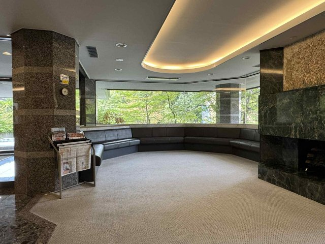 リベライン軽井沢Aのエントランス