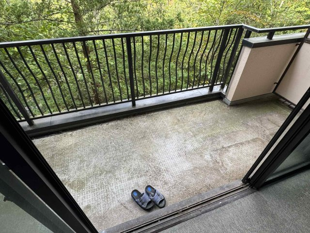リベライン軽井沢Aのバルコニー