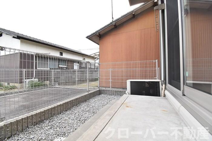 エスポワール津森 B棟の庭|庭（専用庭）