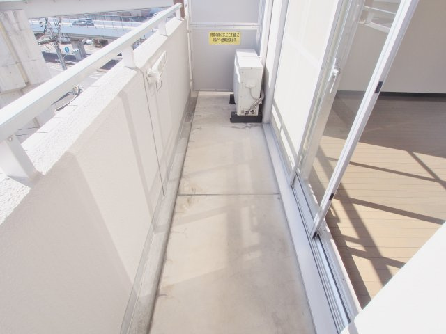 ステージT3のバルコニー