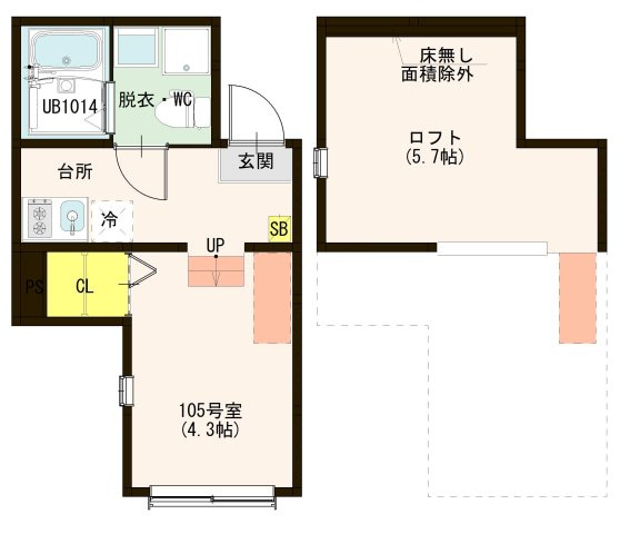 【間取り】 | ハーモニーテラス東四つ木Ⅵ