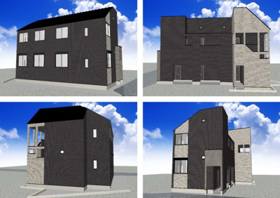 【外観パース】 | ハーモニーテラス東四つ木Ⅵ