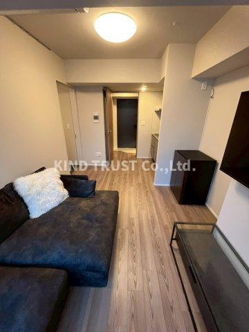 Brillia淀屋橋の居間・リビング|ゆったり過ごせる居間です