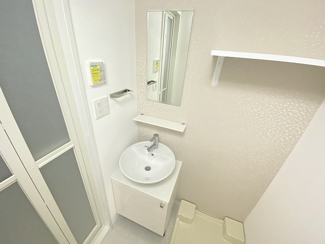 エスリード神戸大倉山ヒルズの洗面所