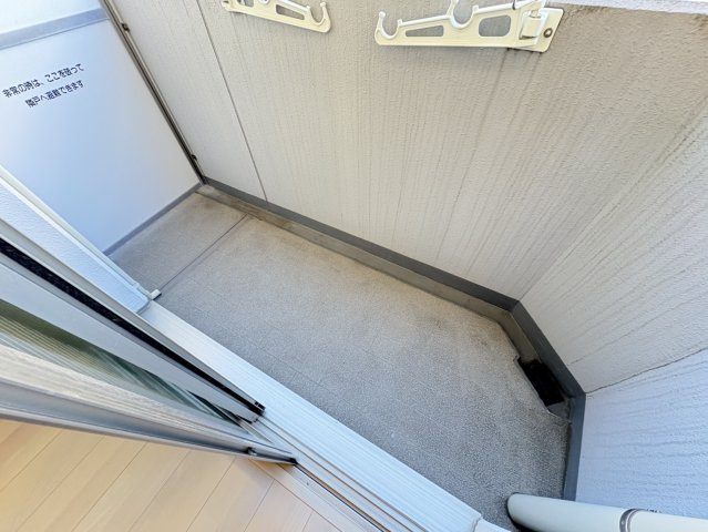 アンクレージュ西船橋のバルコニー