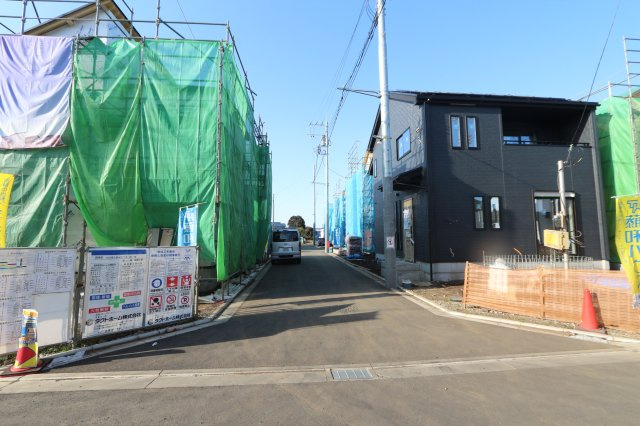 【GRAFARE　ZEH水準仕様】東久留米市下里第16期の外観|全居室収納スペース付き＋パントリー＋WICなど収納充実プラン♪