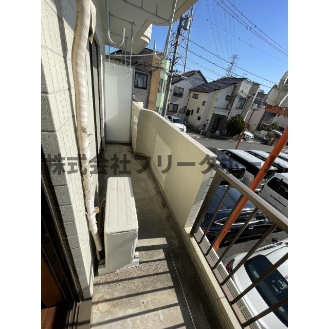 KEIⅡマンションのバルコニー