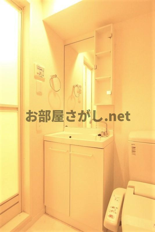 ARTESSIMO LINK BE'RIS【板橋駅徒歩5分のペットOKデザイナーズ／11月下旬入居可】の洗面所