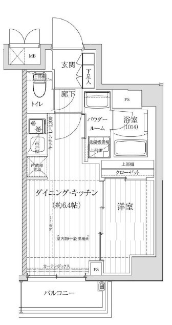 パティーナ綾瀬　の間取り|間取りです。