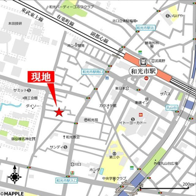 【地図】 | デザインメゾン本町II