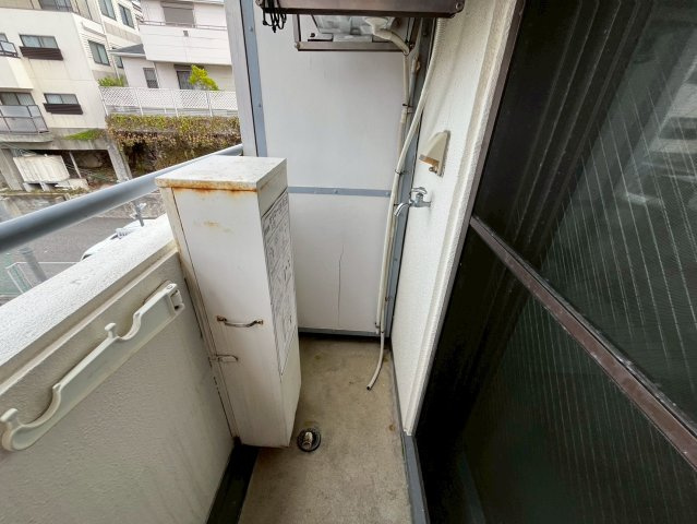 レジデンスアゼリアのバルコニー