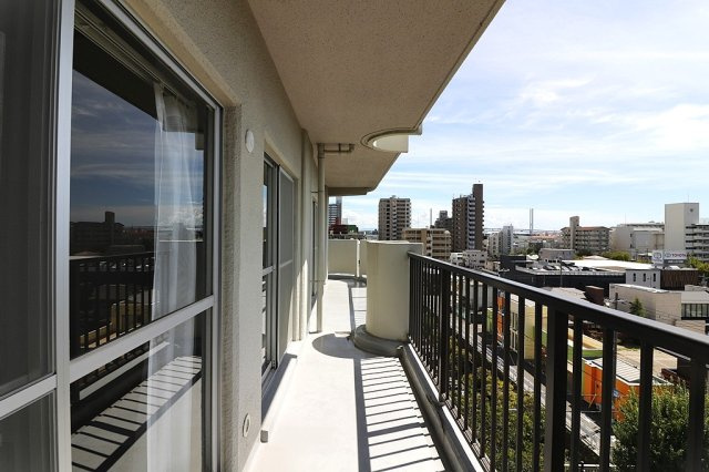 パレス東灘のバルコニー