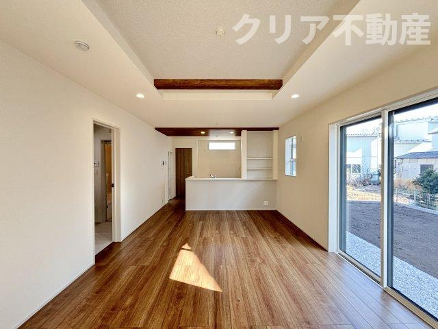 【居間・リビング】 | 藤岡市藤岡　新築１号棟