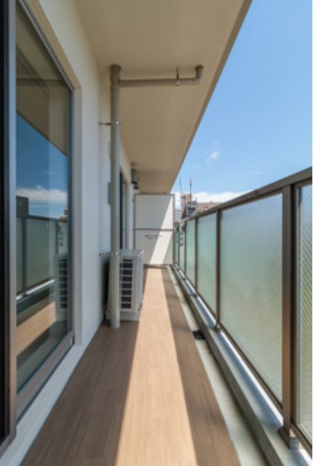 コートブリーズ船橋中山のバルコニー