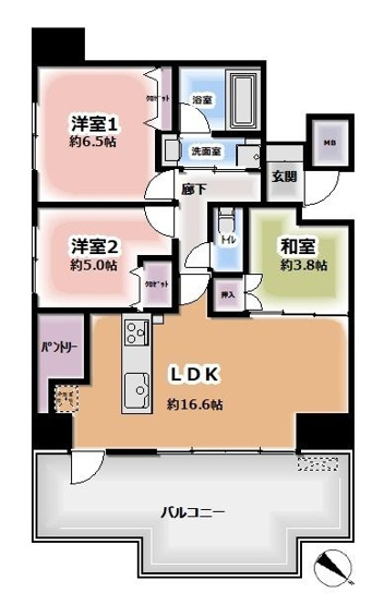 【間取り】 | ヒューマインド南福岡かえで通り | リフォーム済みで気持ちよく新生活を始められます。充実した収納が魅力の3LDKです