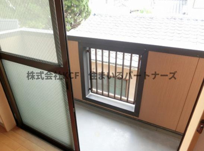 【バルコニー】 | ミルーム津福 | お洗濯にも便利なバルコニー付き