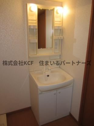 シーベルの洗面所|広い洗面スペース