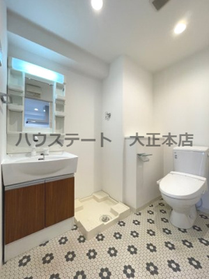 【洗面所】 | アイボリーポワント難波WEST 仲介手数料無料