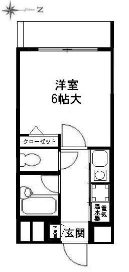 じゅうグランドモア藤崎駅前の間取り