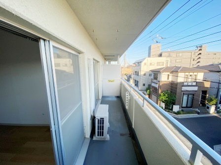 グリーンパークタニグチⅡのバルコニー