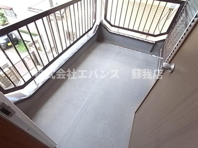 【バルコニー】 | タマナ仁戸名戸建貸家 | バルコニー付きです