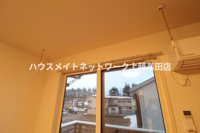 ラグナタウン西城 Ａの展望|室内物干し