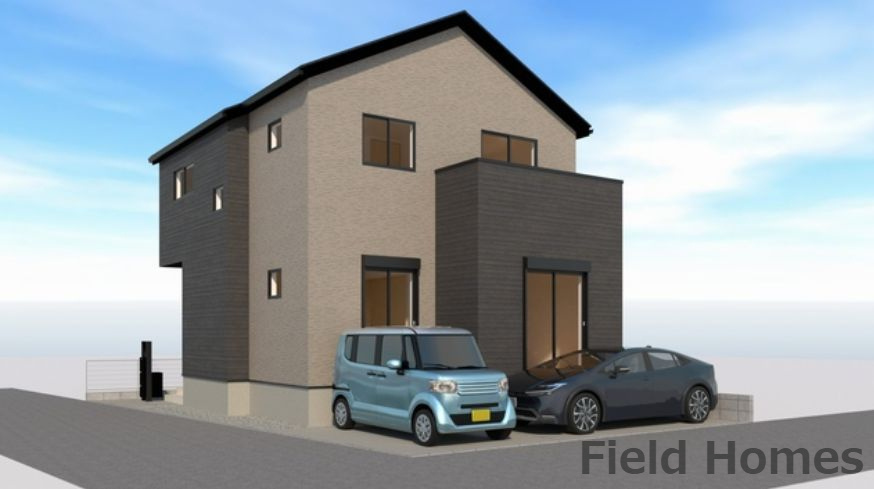 厚木市関口新築戸建て　第1期1号棟の外観|外観イメージ「厚木市関口新築戸建て」