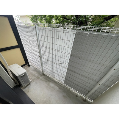 【バルコニー】 | ビューヒル南 | 物干し竿かけあり