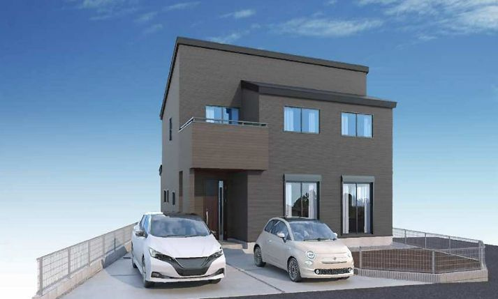 秦野市渋沢2丁目新築戸建て　第2-1号棟の外観|外観施工例