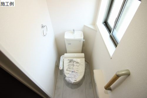 平塚市大神3丁目新築戸建て　1号棟のトイレ|トイレもきれいです