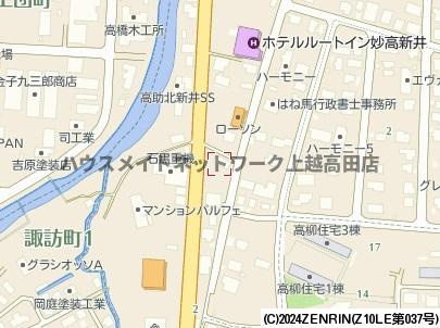 ハーモニー　Ⅵの地図|位置図