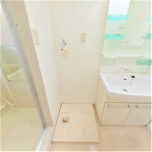 中秀ビルの設備|室内洗濯機置き場