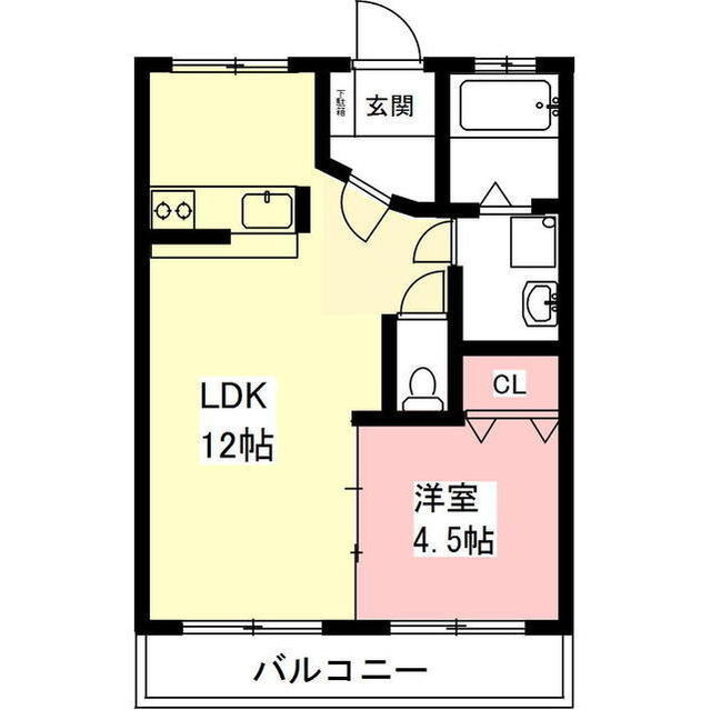 中秀ビルの間取り